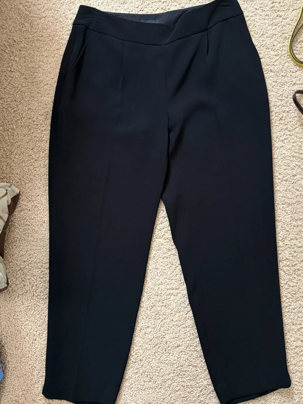 J. Crew Woman’s Black Tailored Trousers